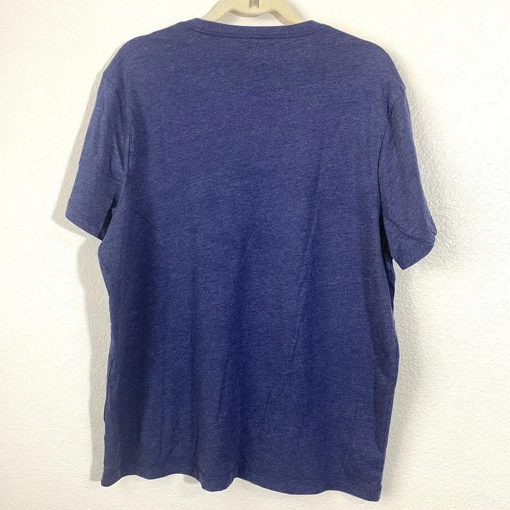 J.Crew Mens Shirt Size XL Blue Crab Print Short Sleeve - Picture 2 of 5